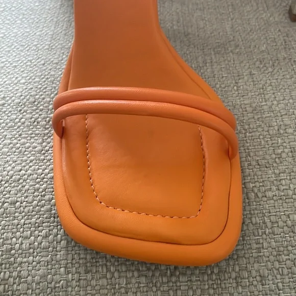 Schutz Agatha Sandal - Orange - Picture 8 of 15